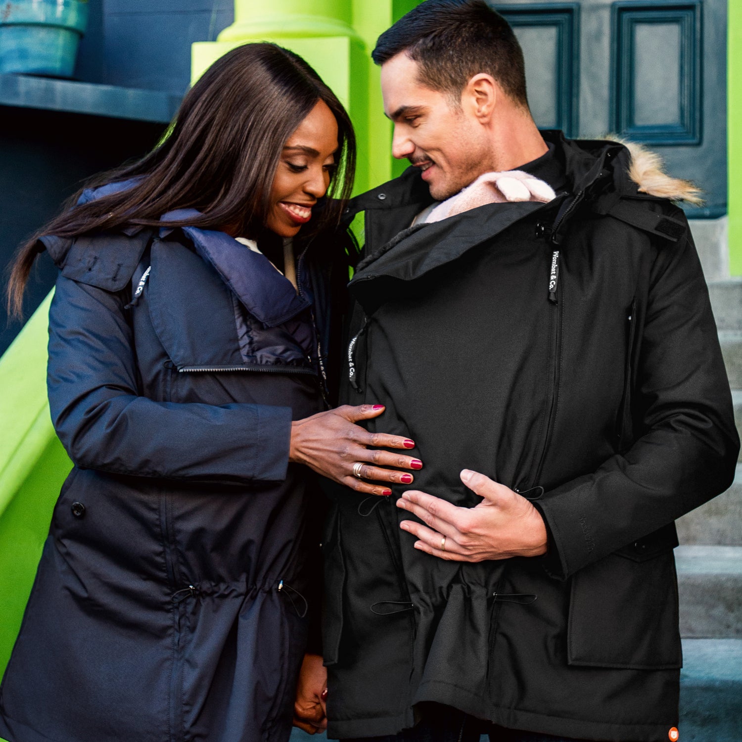 Wombat & Co. Bærejakke til Mænd - Sort - Bærejakke - MamaMilla