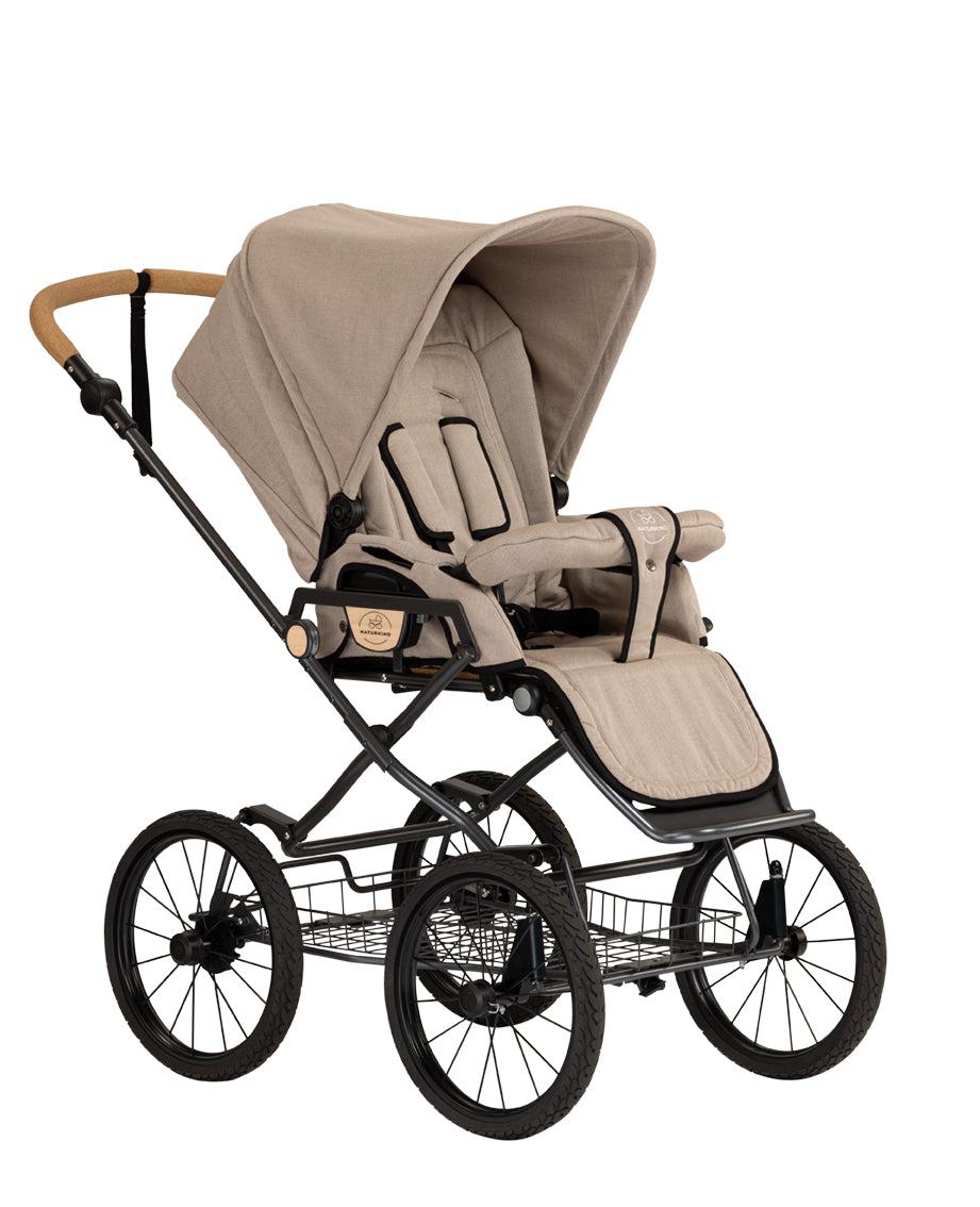 Naturkind Klapvogn IDA - Sand (beige mønster) - Klapvogn IDA - MamaMilla