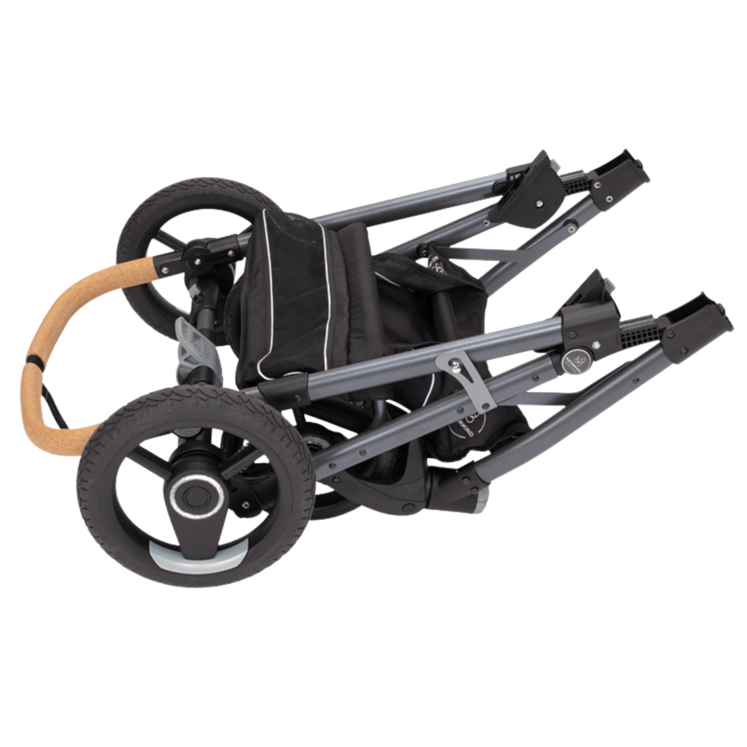 Naturkind Klapvogn Lux Evo - Cognac (fløjl) - Klapvogn Lux Evo - MamaMilla