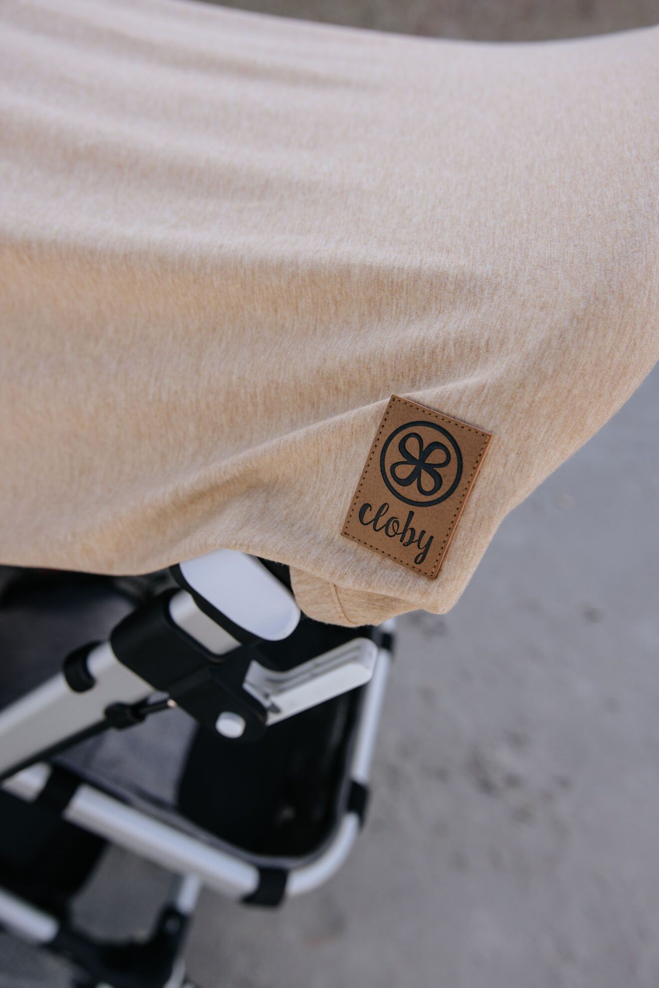 Cloby UV-tæppe med UPF 50+ - Beige Melange - UV-tæppe - MamaMilla