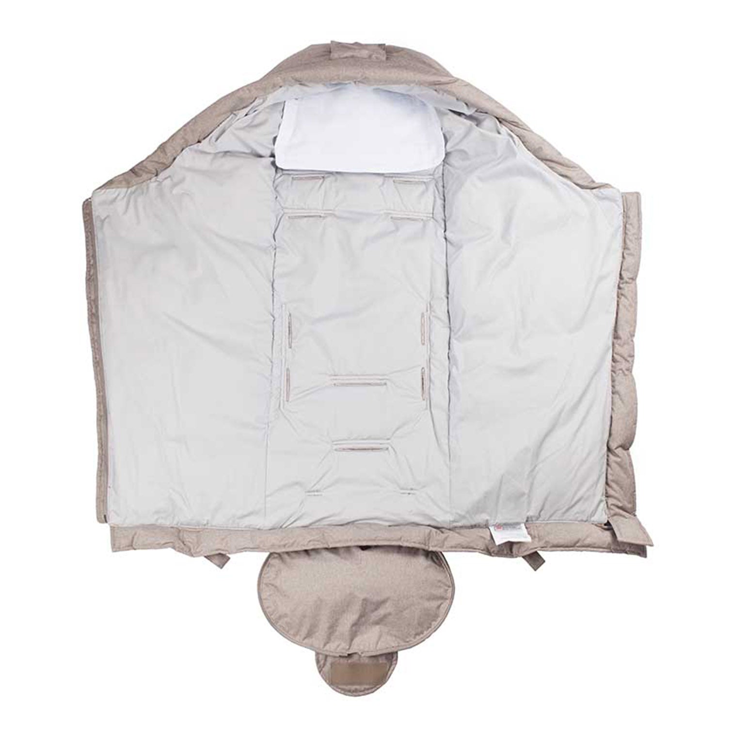 Easygrow HOOD NORSE kørepose - Sand Solid - Kørepose - MamaMilla