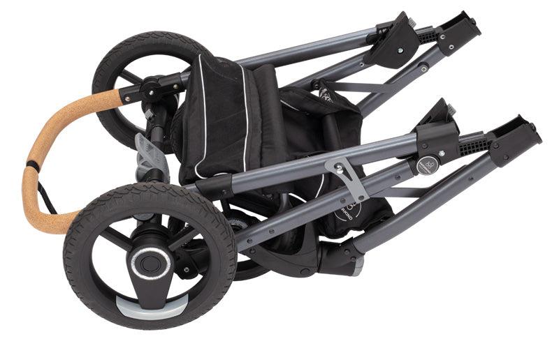 Naturkind Klapvogn Lux Evo - Topas (klar blå) - Klapvogn Lux Evo - MamaMilla