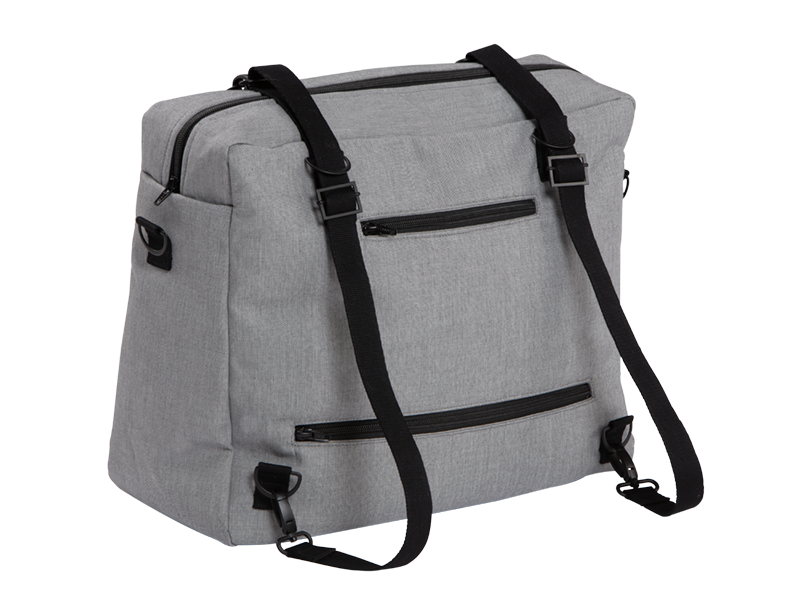 Naturkind pusletaske / organizer - Cognac (fløjl) - Pusletaske - MamaMilla