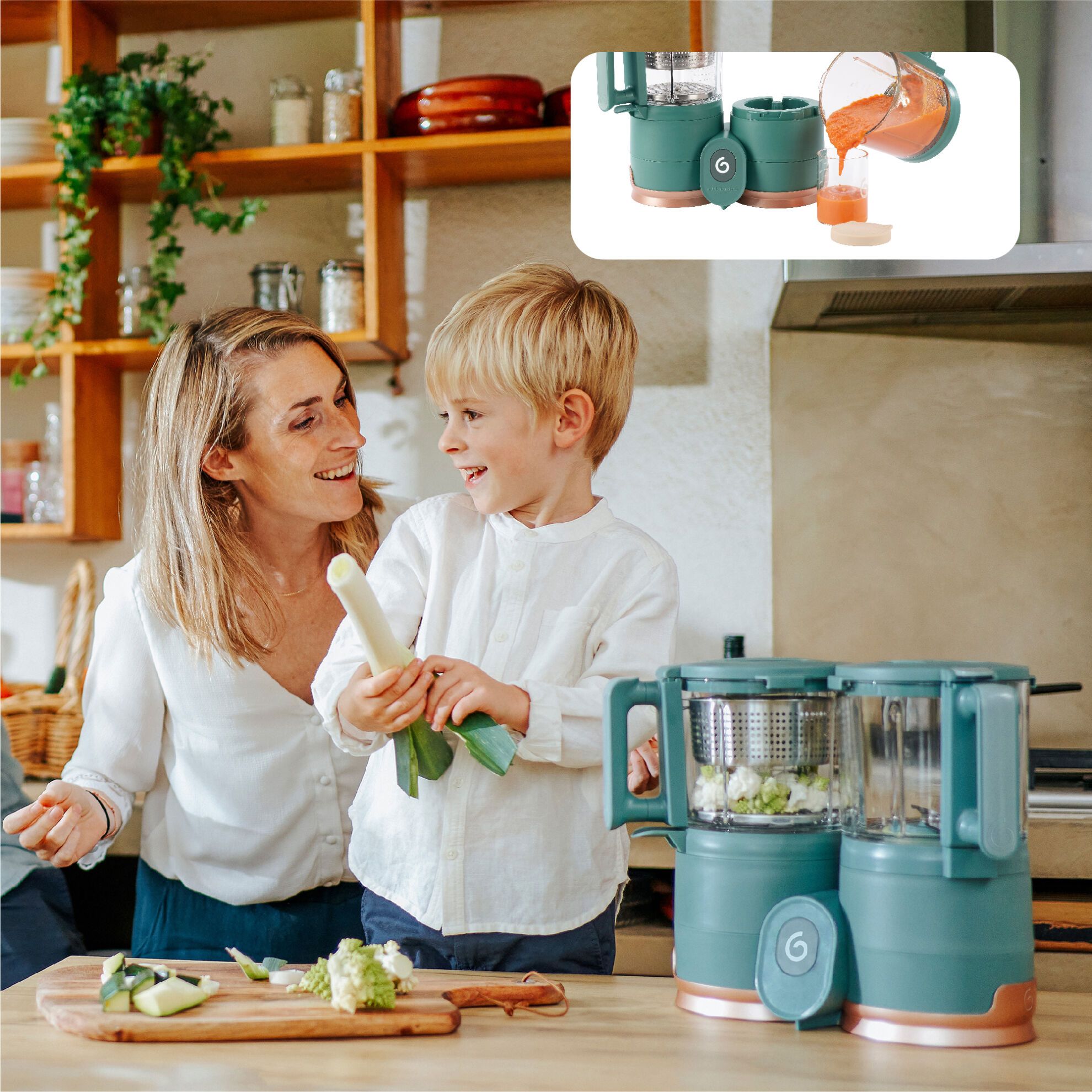 Babymoov Madmaskine - Nutribaby One - Glas - Madmaskine - MamaMilla