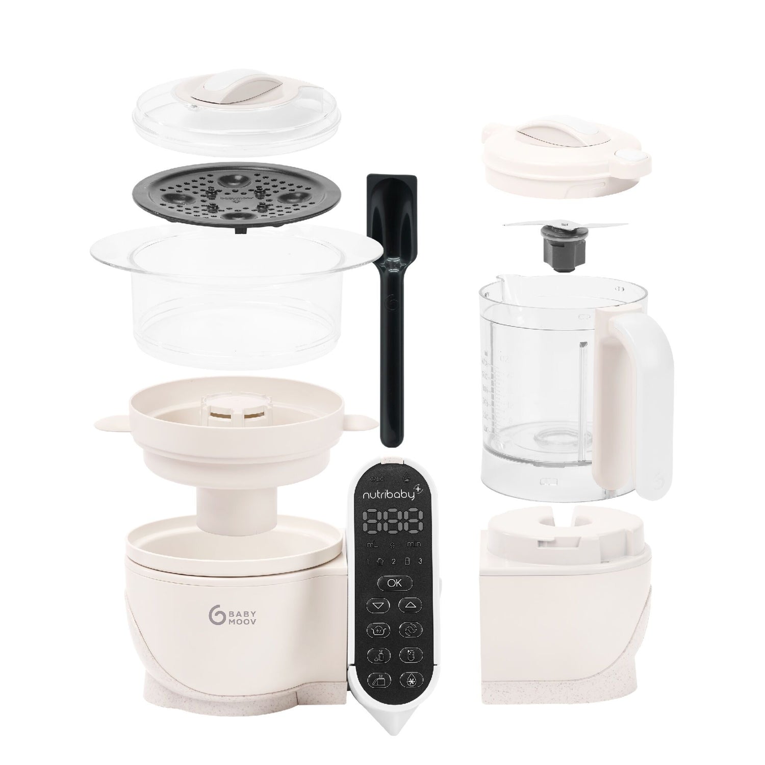 Babymoov Madmaskine - Nutribaby Plus - Mineral Beige - Madmaskine - MamaMilla