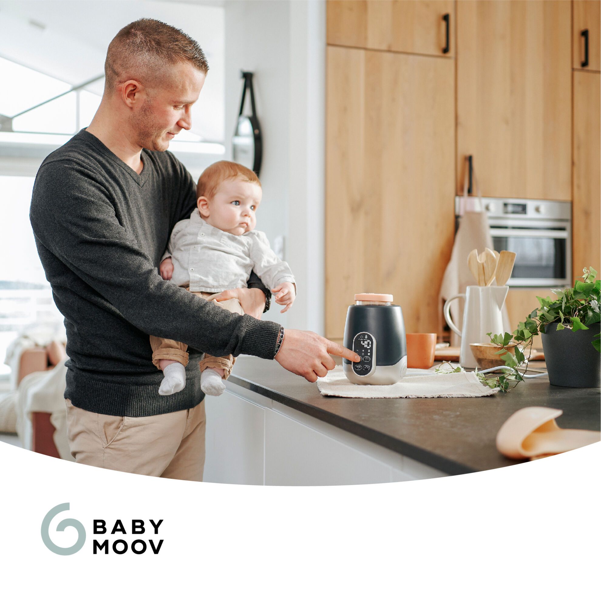 Babymoov Flaskevarmer og Madvarmer Elektrisk (Nutrismart) - Flaskevarmer - MamaMilla