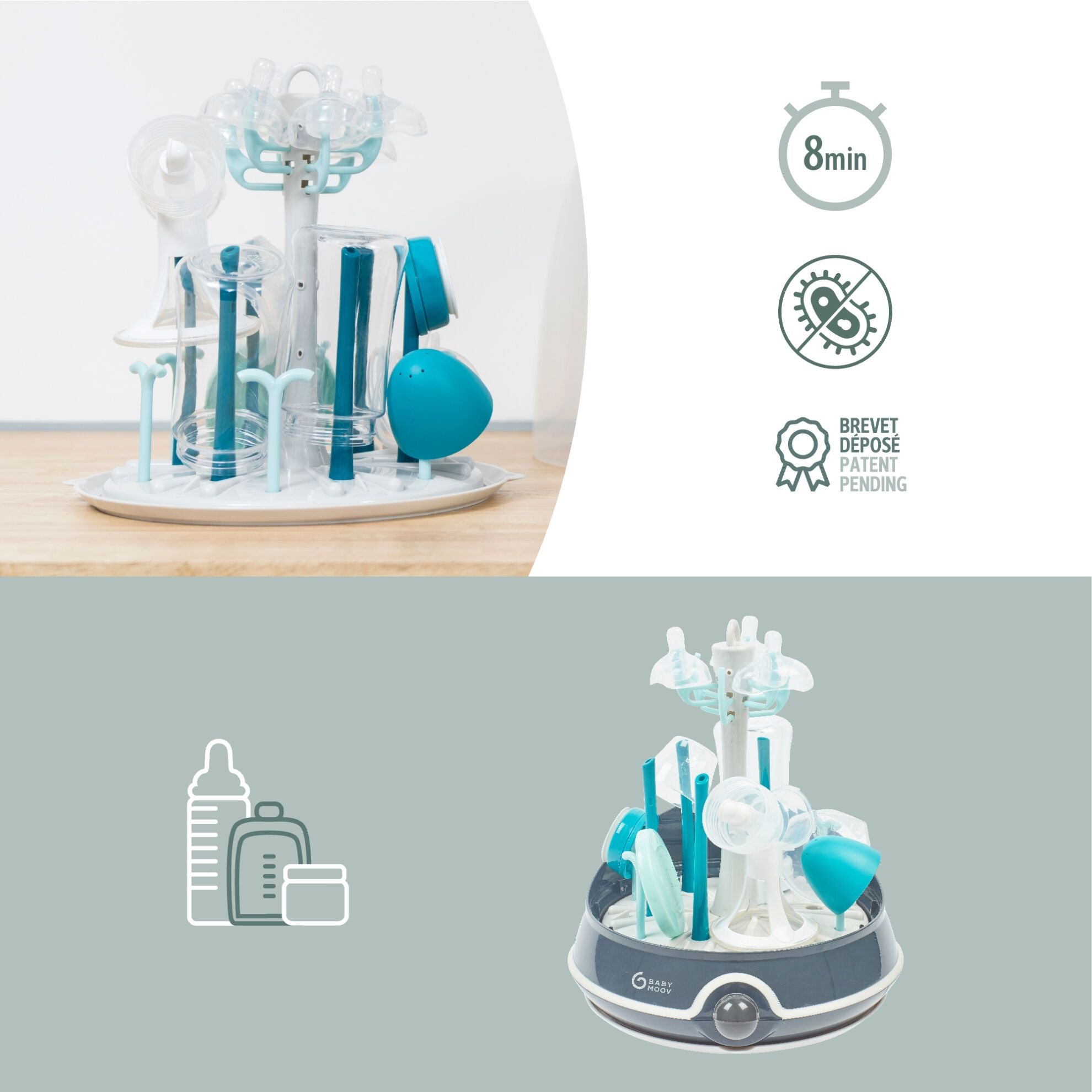 Babymoov Damp Sterilisator - Sterilisator - MamaMilla