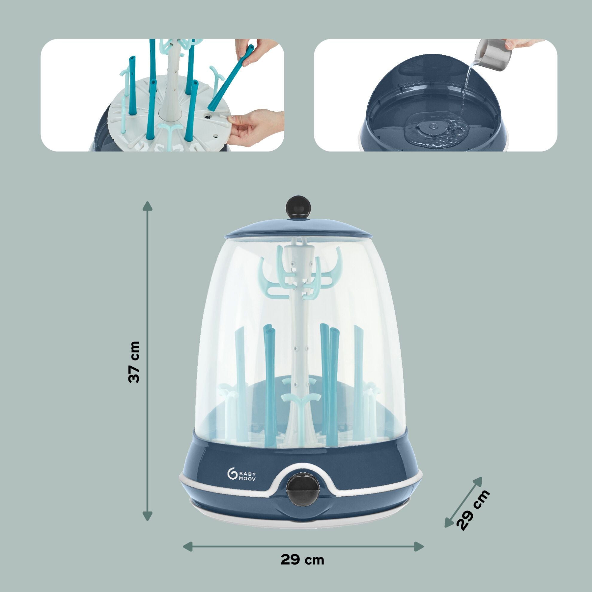 Babymoov Damp Sterilisator - Sterilisator - MamaMilla