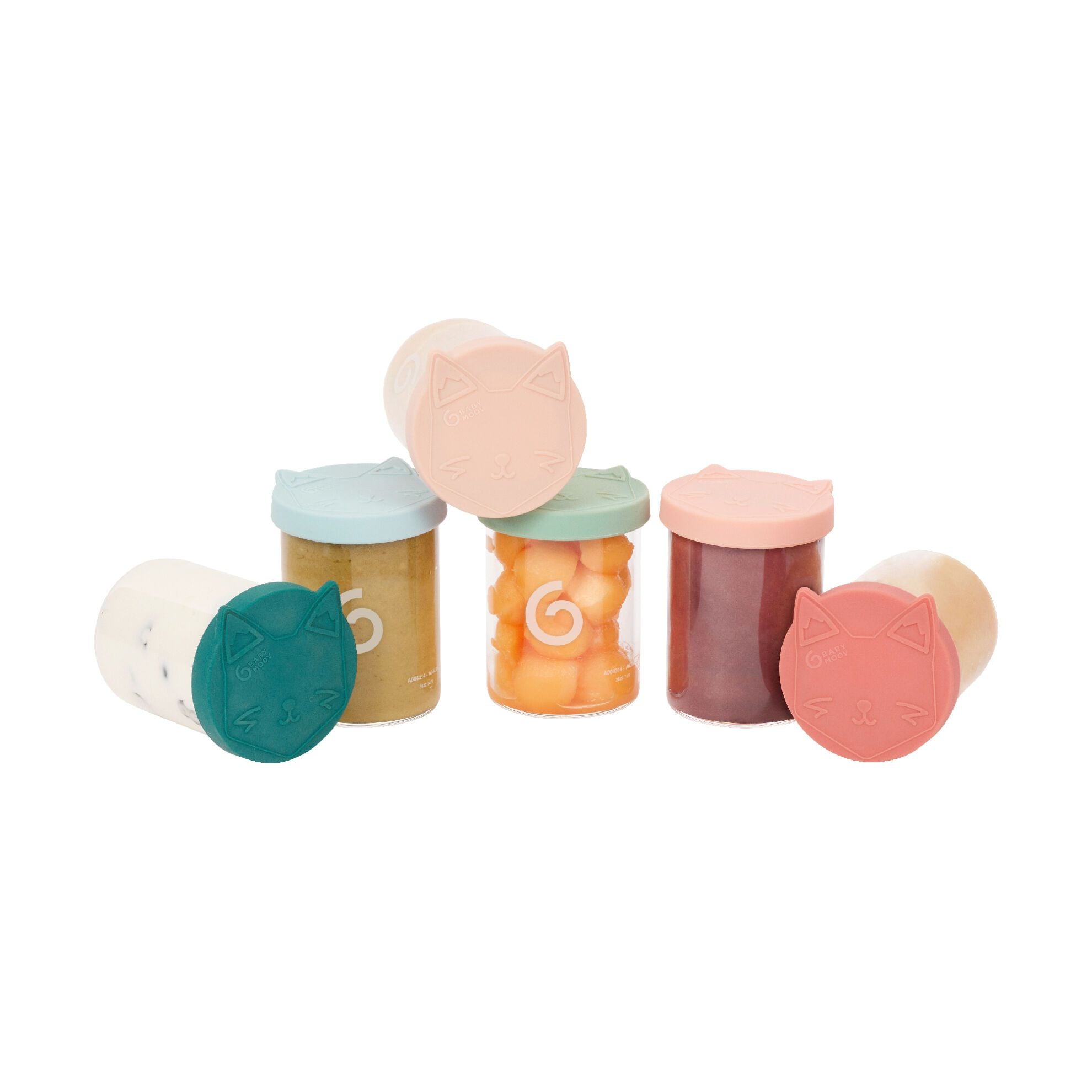 Babymoov Madbøtter (ISY) - 6x250ml - Madbøtter - MamaMilla