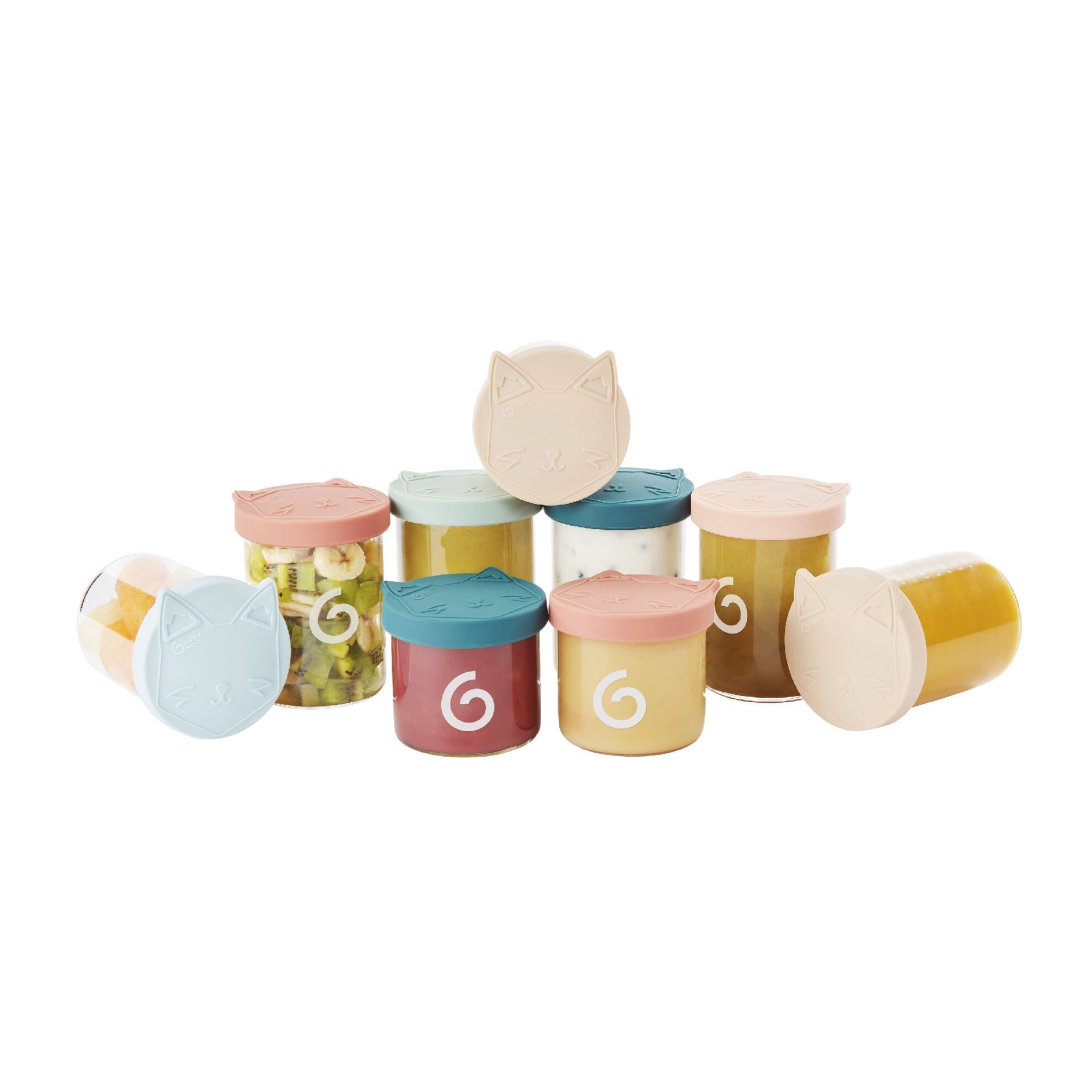 Babymoov Madbøtter (ISY) - 6x250ml + 3x120ml - Madbøtter - MamaMilla