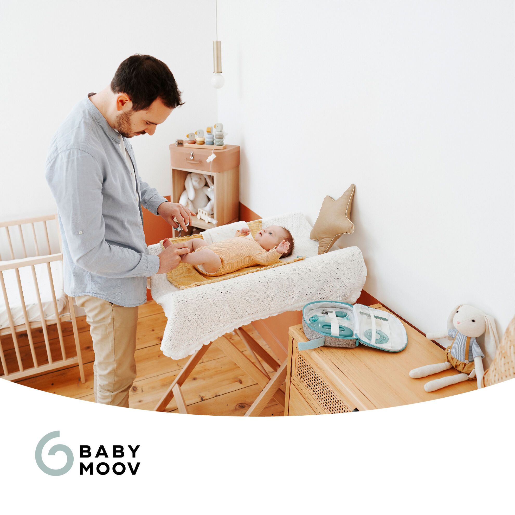 Babymoov Plejesæt til Baby - 9 ting - Blue - Plejesæt - MamaMilla