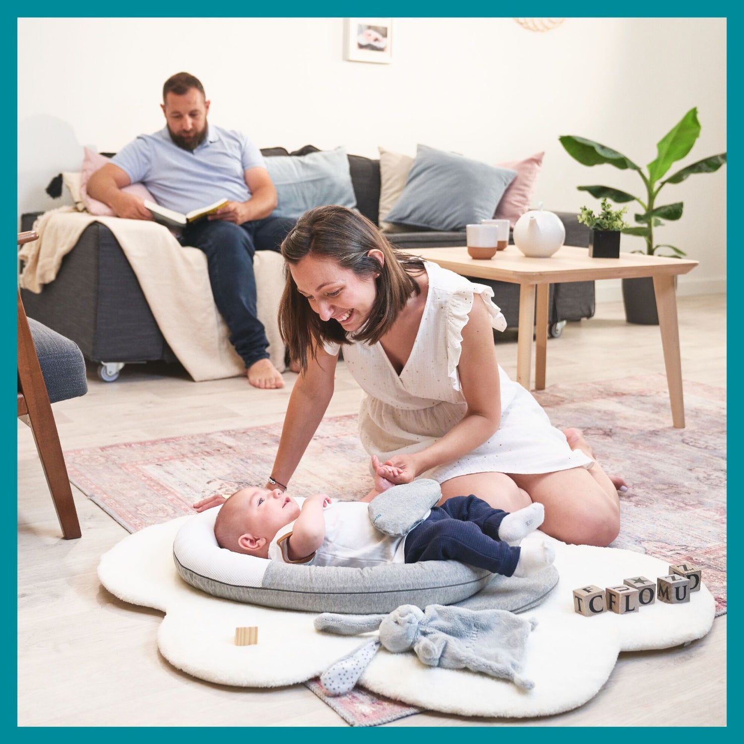 Babymoov Babylounger Cloudnest – Smokey - - MamaMilla