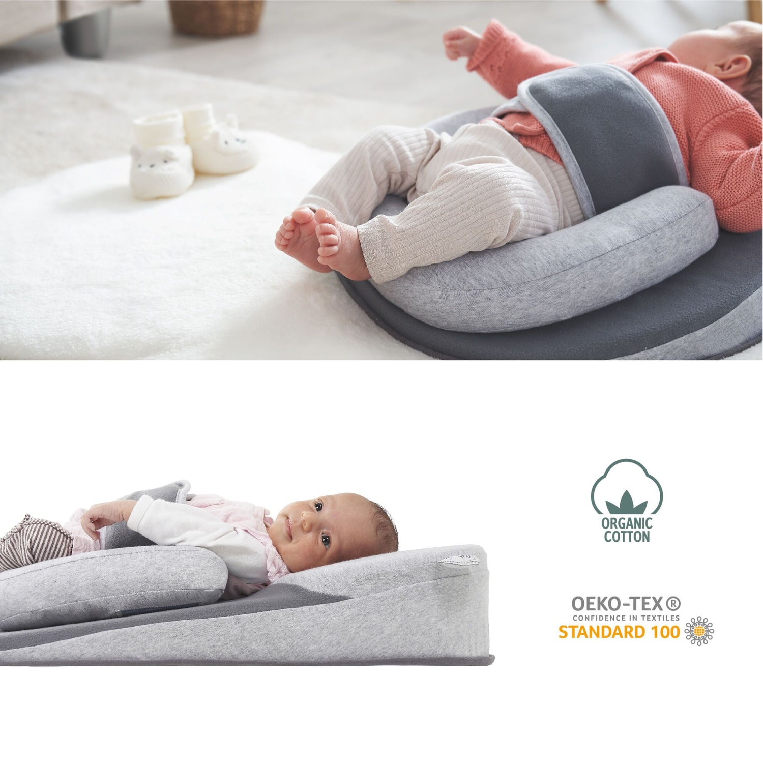 Babymoov Babylounger Cosydream Plus – Smokey - Babynest - MamaMilla