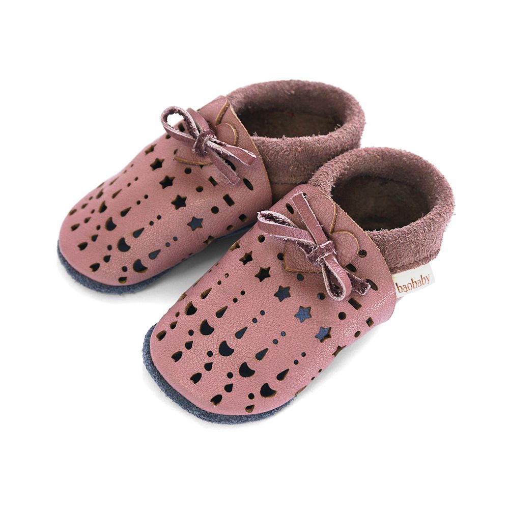 Baobaby Sandaler - Dots Grapeshake M - - MamaMilla