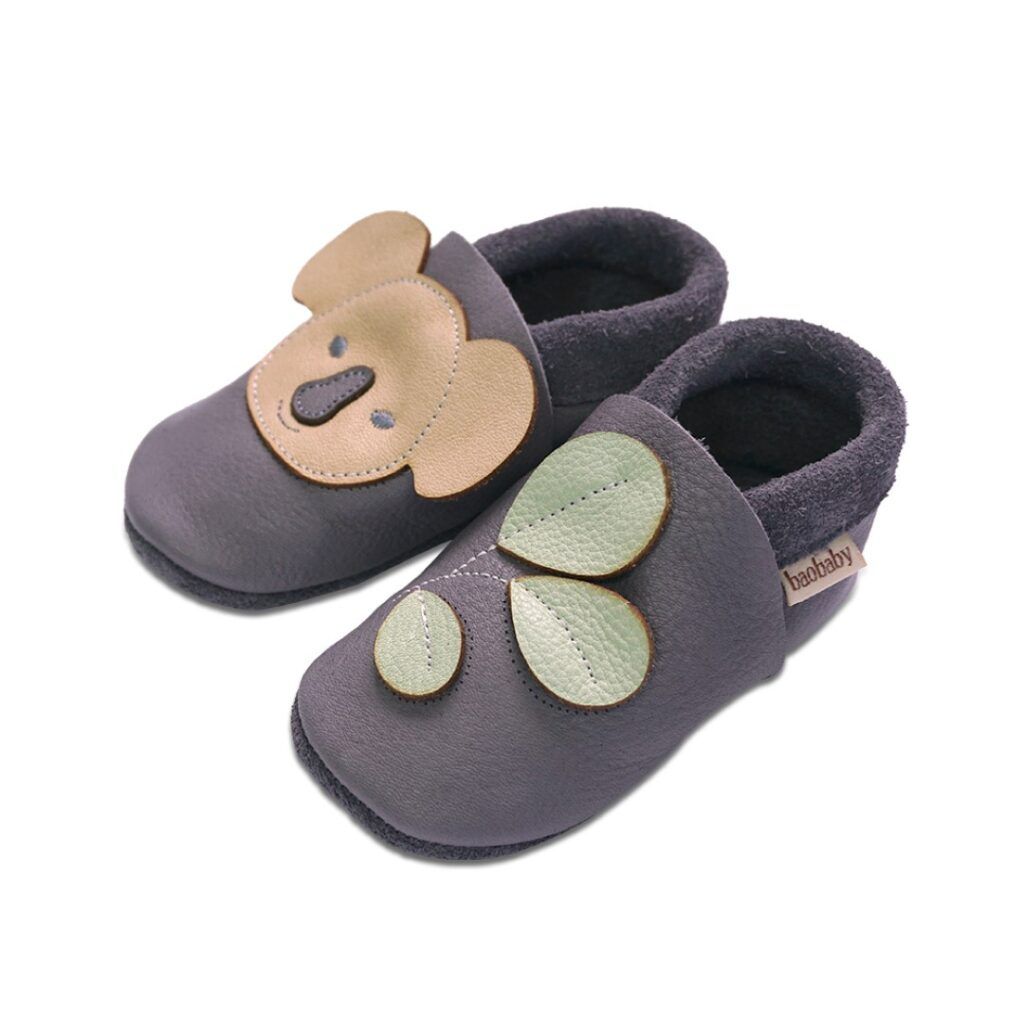 Baobaby Klassisk Babysko - Koala M - - MamaMilla