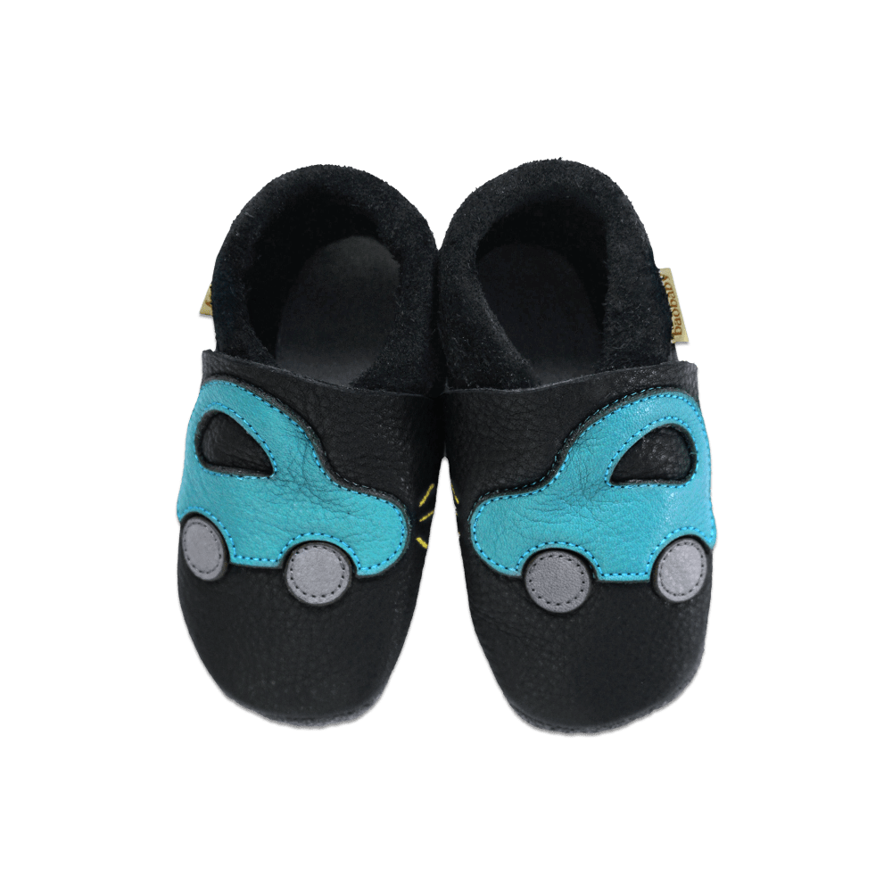 Baobaby Klassisk Babysko - Buggy Black L - - MamaMilla