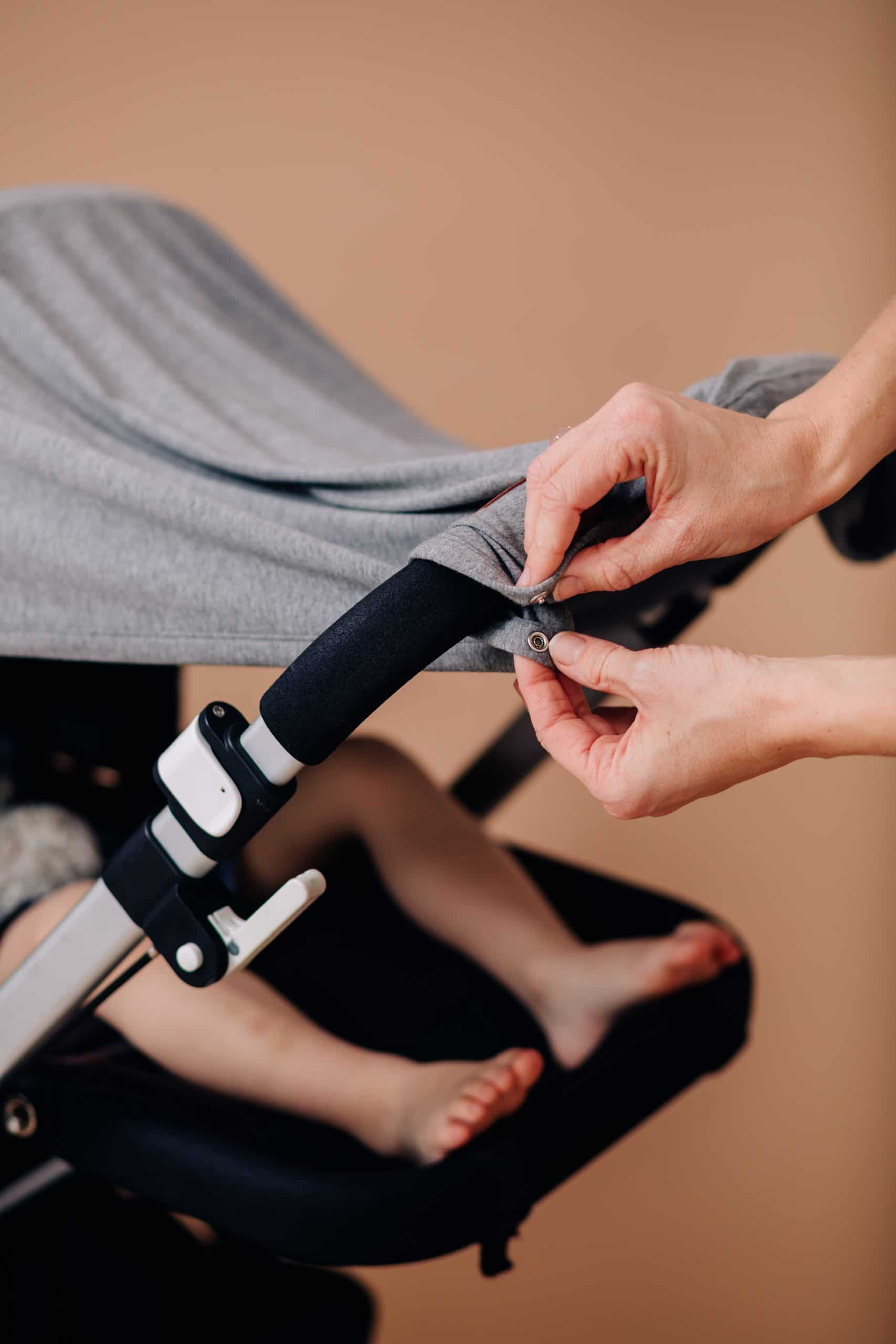 Cloby UV-tæppe med UPF 50+ - Dusty Blue - UV-tæppe - MamaMilla