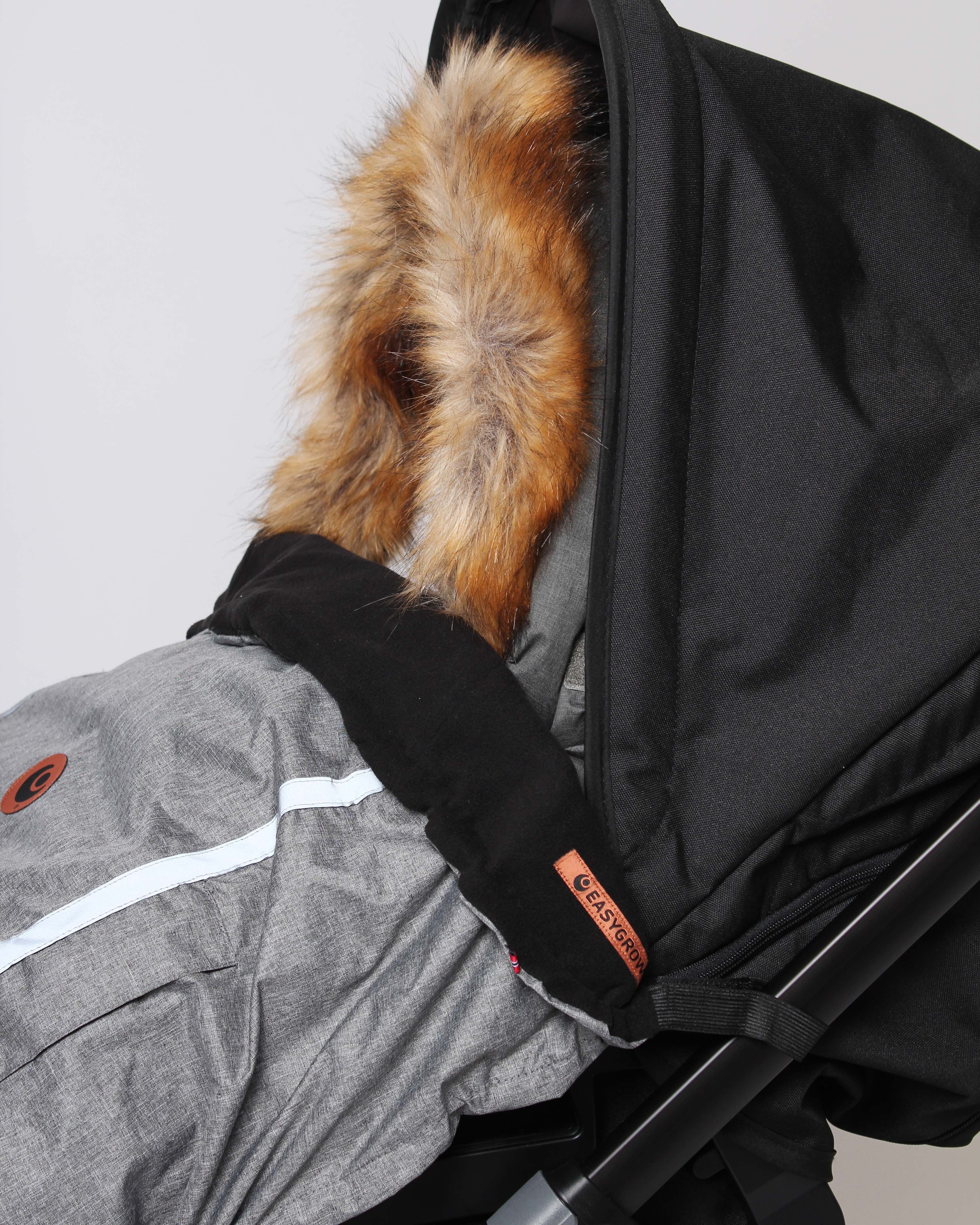 Easygrow bærecover / vogncover - Navy - Cover til bæresele og vogn - MamaMilla