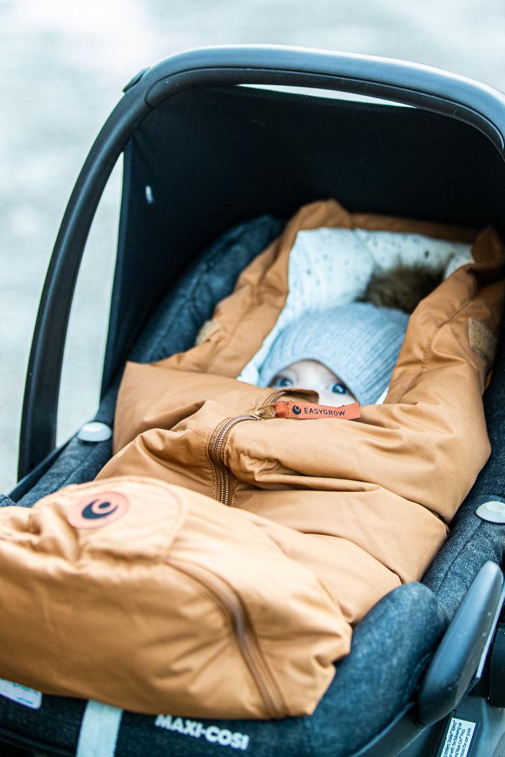 Easygrow FERD MINI kørepose til autostol og vogn - Rusty Red - Kørepose - MamaMilla