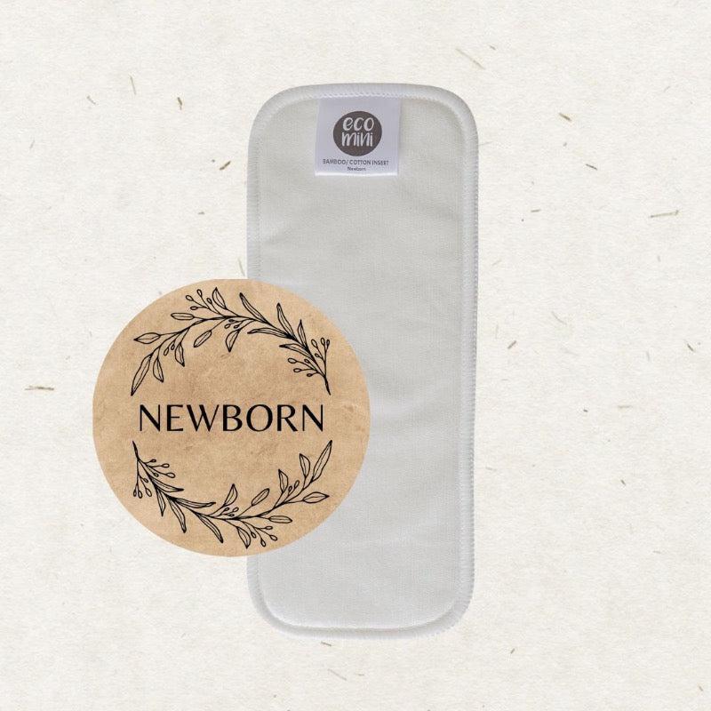 NEWBORN Bamboo/ Cotton Insert - - MamaMilla