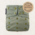 One Size Coolmax Pocket Diaper. Moss - - MamaMilla