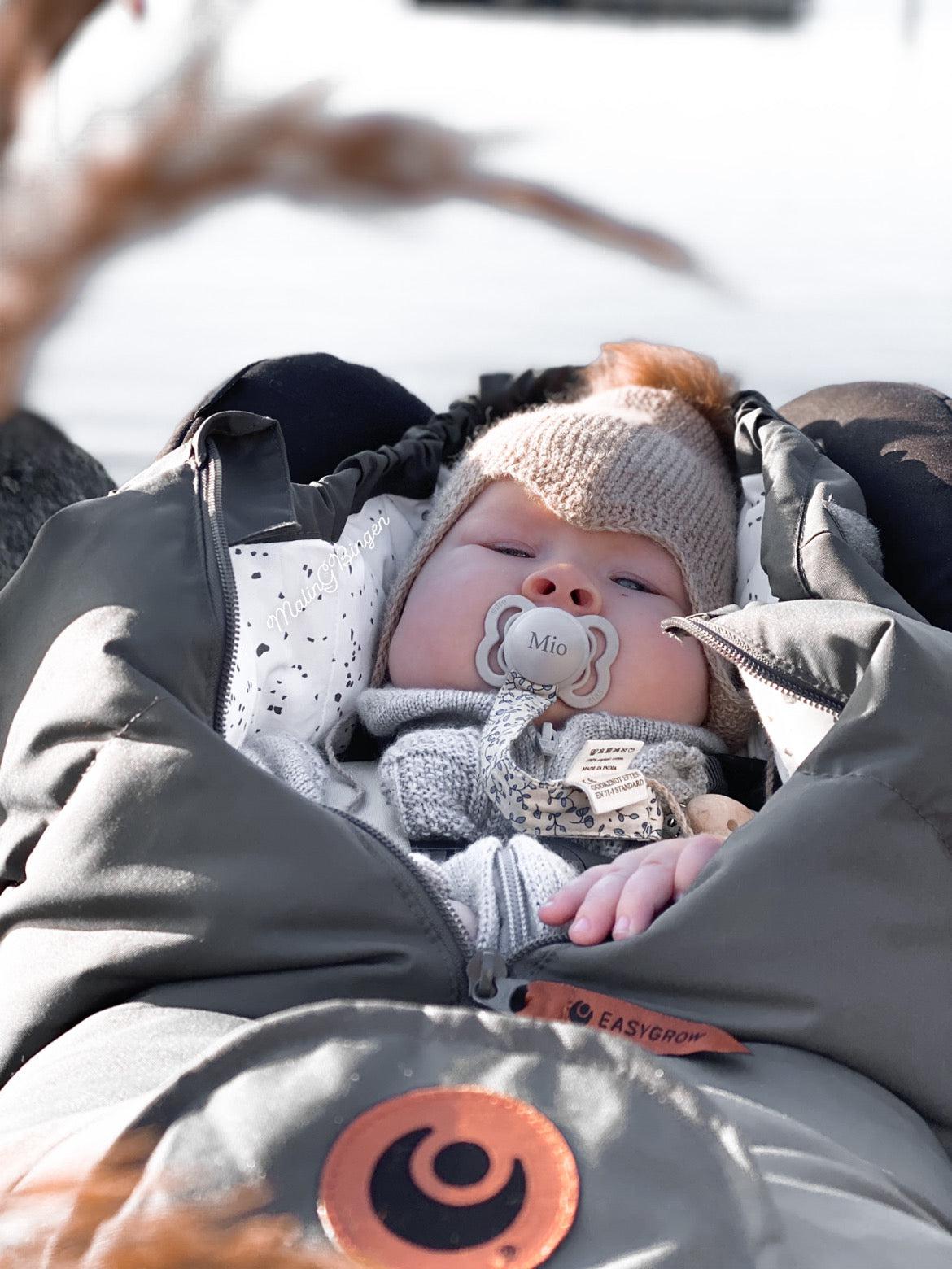 Easygrow FERD MINI kørepose til autostol og vogn - Rusty Red - Kørepose - MamaMilla