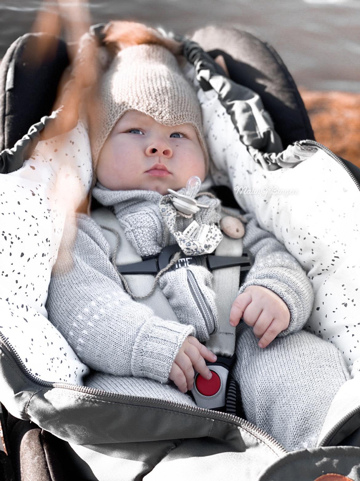 Easygrow FERD MINI kørepose til autostol og vogn - Rusty Red - Kørepose - MamaMilla