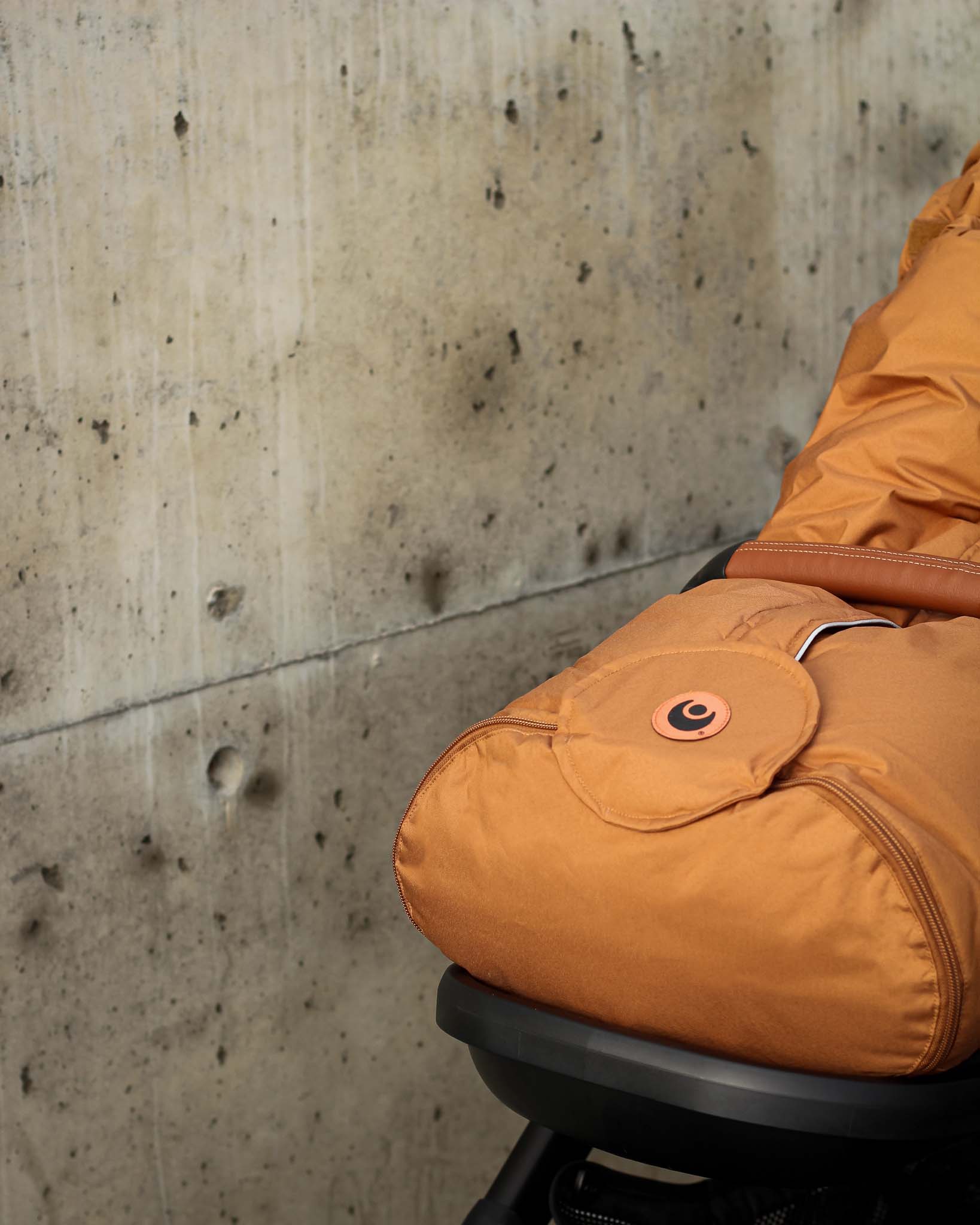 Easygrow HOOD NORSE kørepose - Sand Solid - Kørepose - MamaMilla