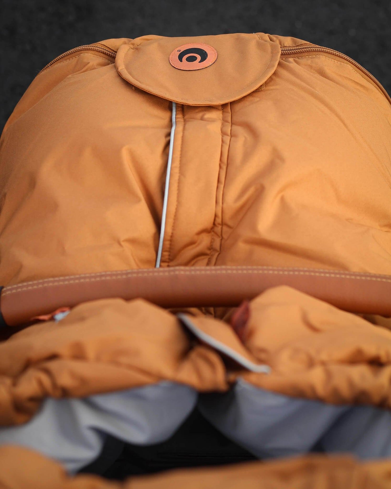 Easygrow HOOD NORSE kørepose - Black Melange - Kørepose - MamaMilla