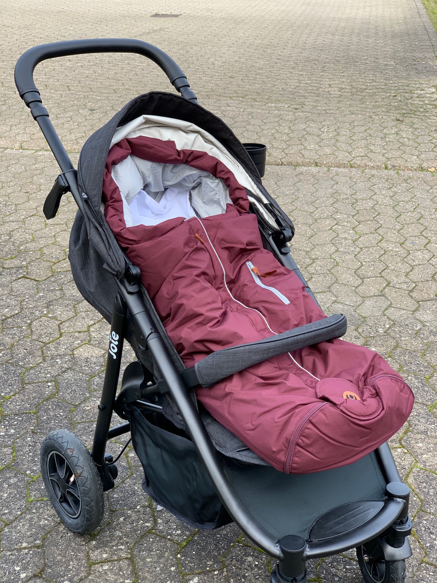 Easygrow HOOD NORSE kørepose - Black Melange - Kørepose - MamaMilla