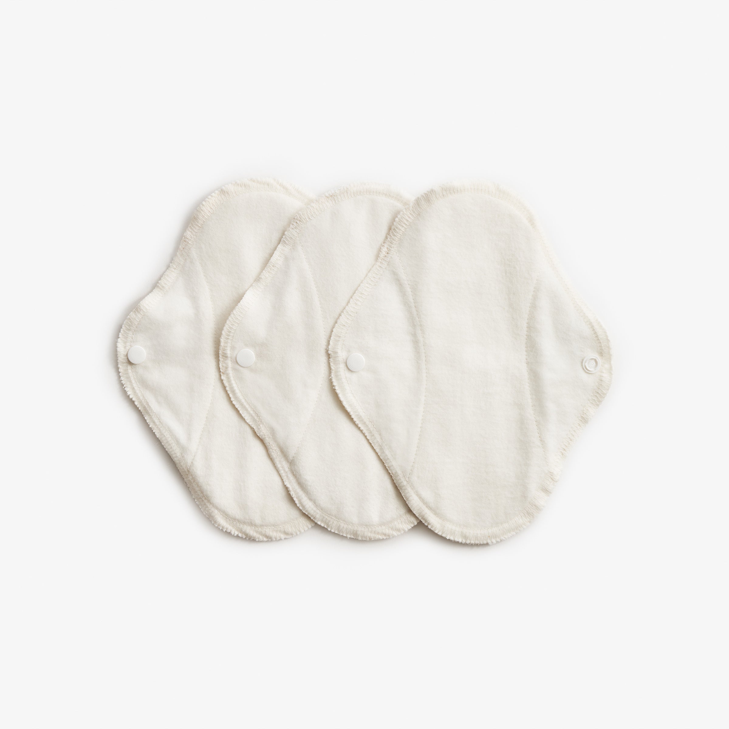 Imse Vimse Trusseindlæg (stofbind) i Økologisk Bomuldsflonel - 3 styk - Natur - Trusseindlæg - MamaMilla