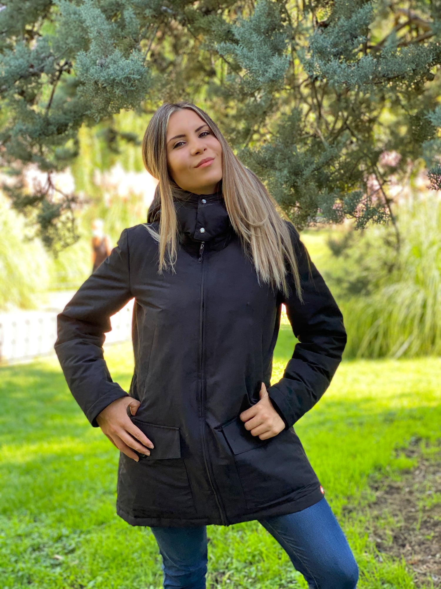 Wombat & Co. KOALA 4-i-1 vinterjakke til gravide/bærejakke (unisex) - Sort - Bærejakke - MamaMilla