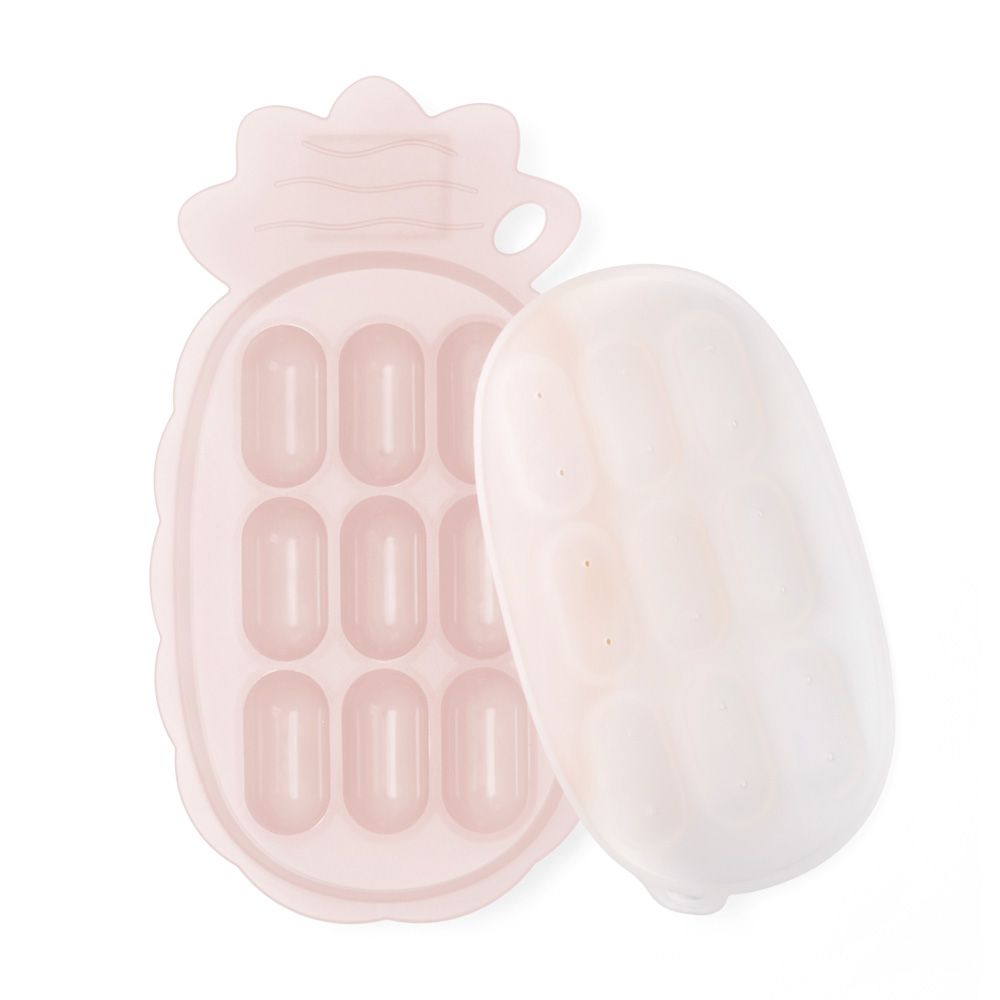Haakaa Pineapple Silikone frysebakke - Blush - Frysebakke - MamaMilla