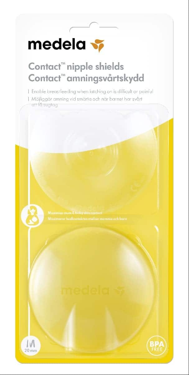 Medela Ammebrikker Brystskjold 2-Pak – str. M, 20 mm