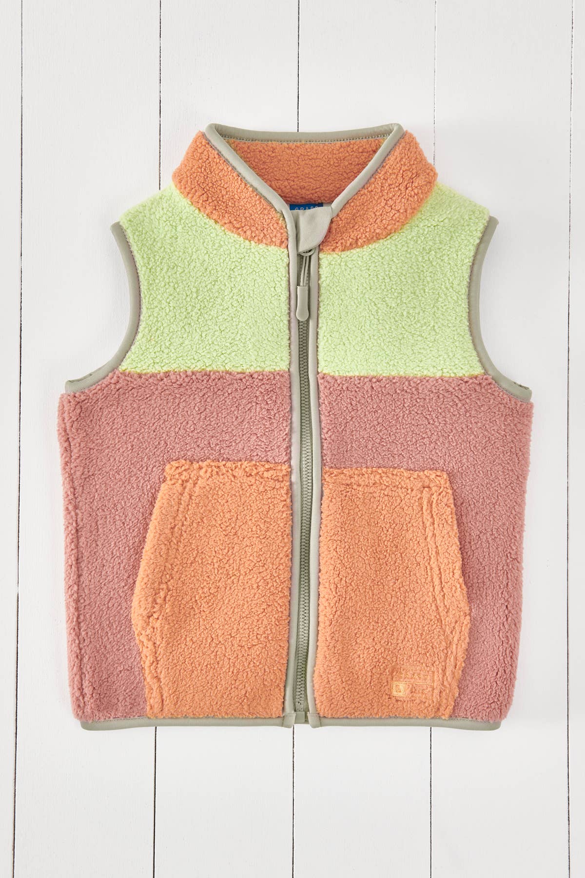 Grass & Air Aurora Pink borgvest