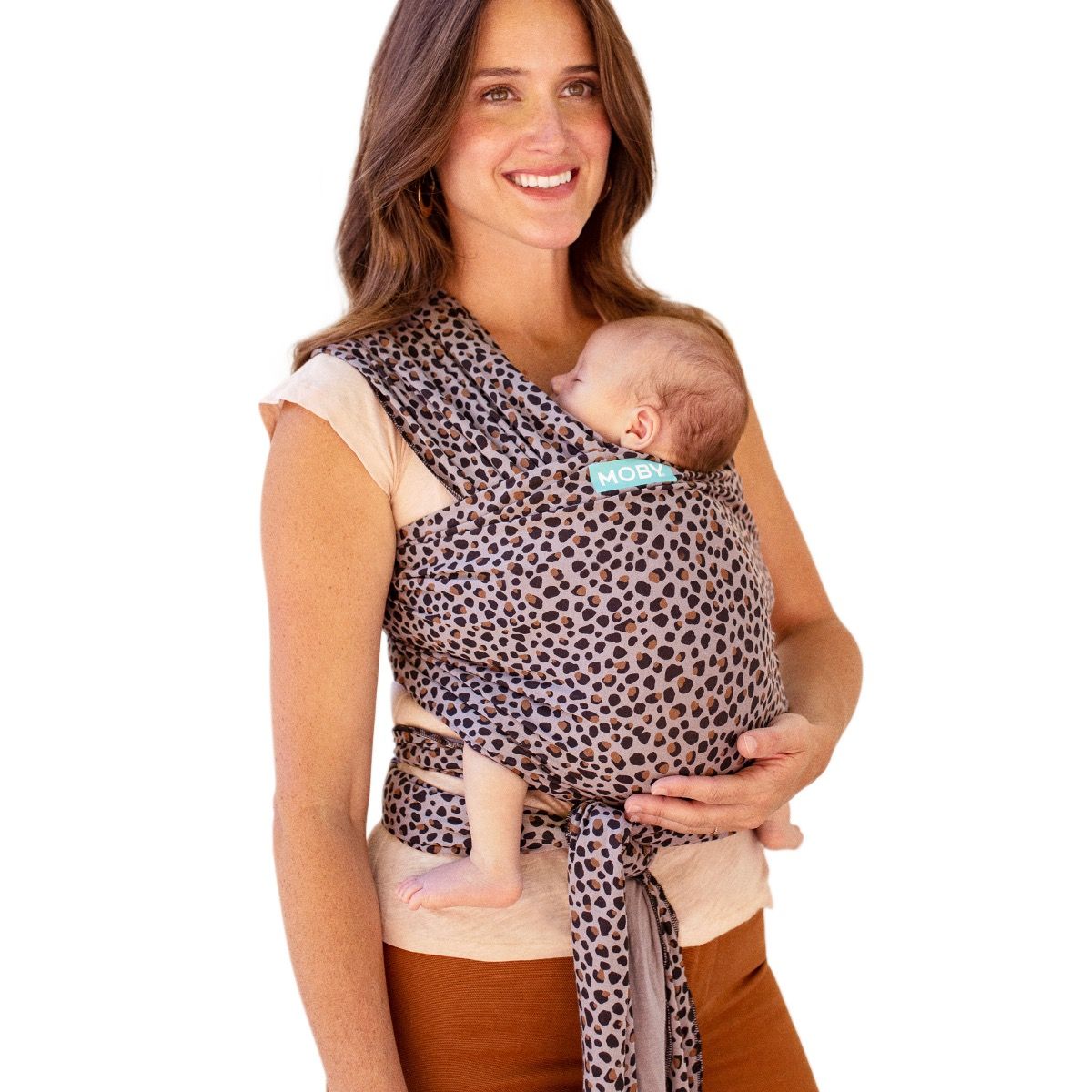 Moby Wrap Classic - Leopard - Strækvikle - MamaMilla