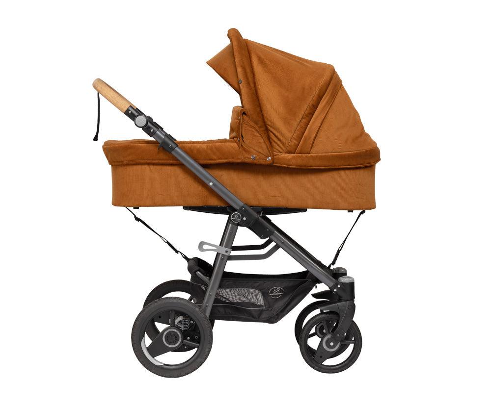 Naturkind Barnevognskasse MAX - 96 cm - Congac (fløjl) - Barnevognskasse MAX - MamaMilla