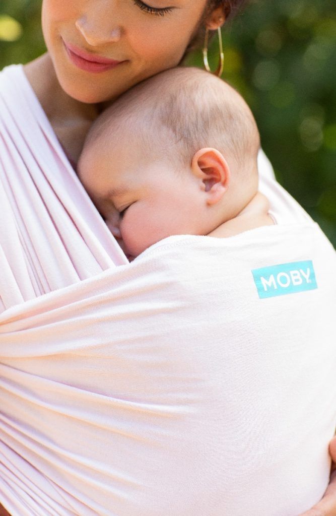 Moby Wrap Classic - Rose Quartz - Strækvikle - MamaMilla