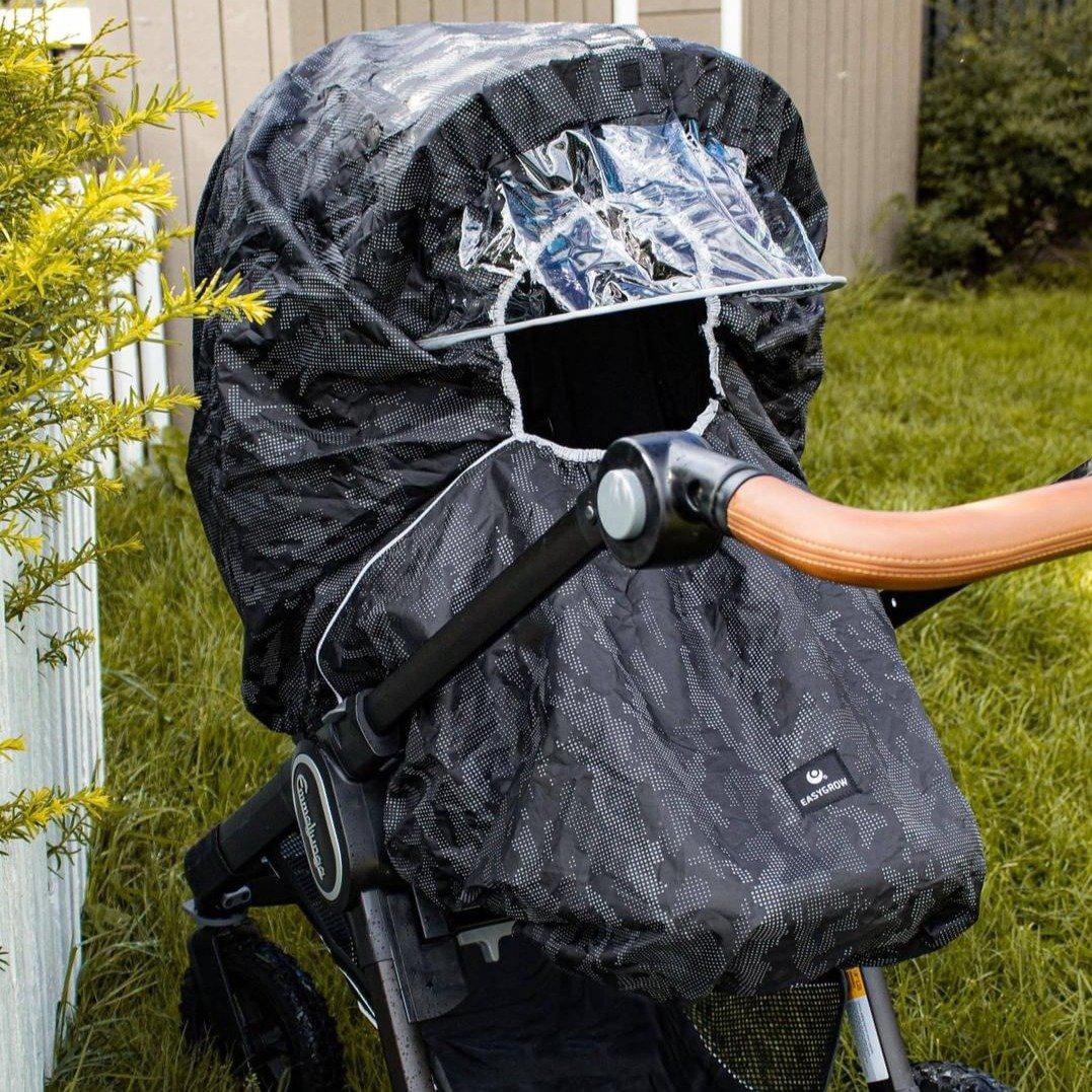 EasyGrow regnslag til barnevognen - Camo - Regnslag singlevogn - MamaMilla