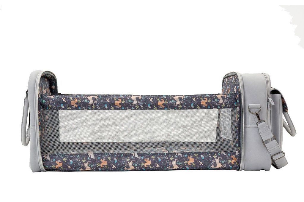 Bizzi Growin POD Pusletaske og rejseseng - Whisper Grey - Pusletaske - MamaMilla