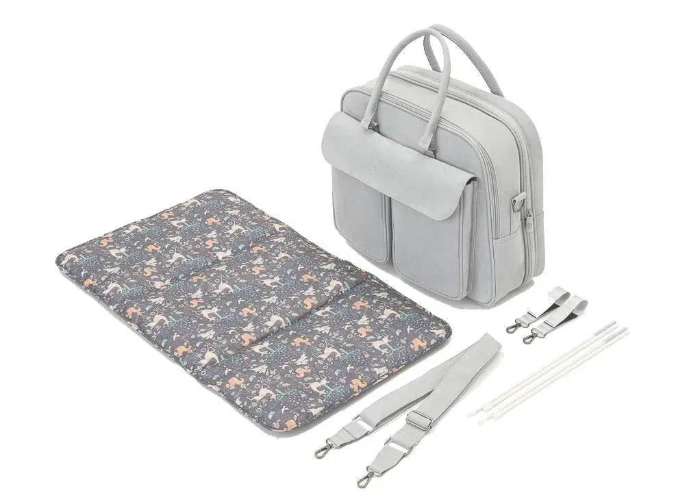 Bizzi Growin POD Pusletaske og rejseseng - Whisper Grey - Pusletaske - MamaMilla