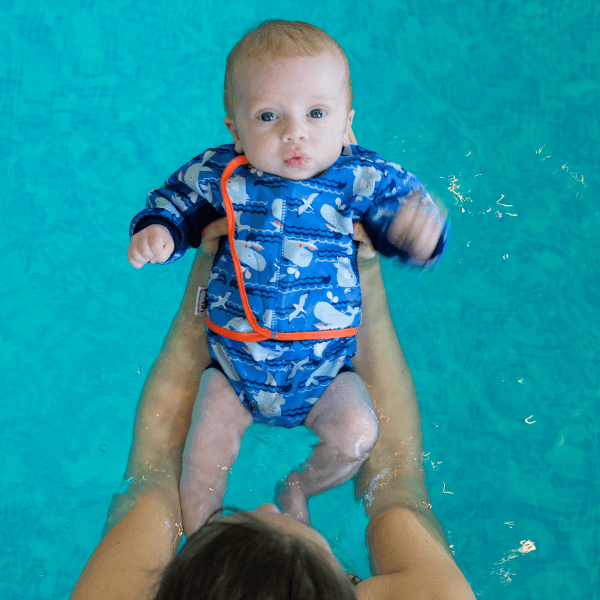 Let Foret baby svømmedragt med (Baby Cosy Suit) -