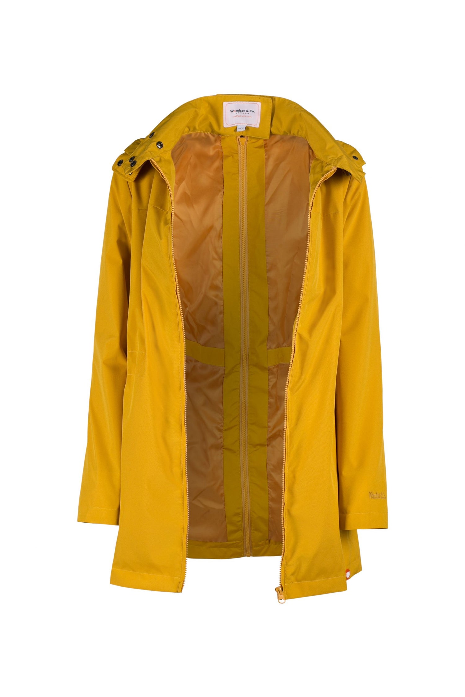 Wombat & Co. NUMBAT 4-i-1 overgangsjakke til gravide/bærejakke - Mustard - Bærejakke - MamaMilla