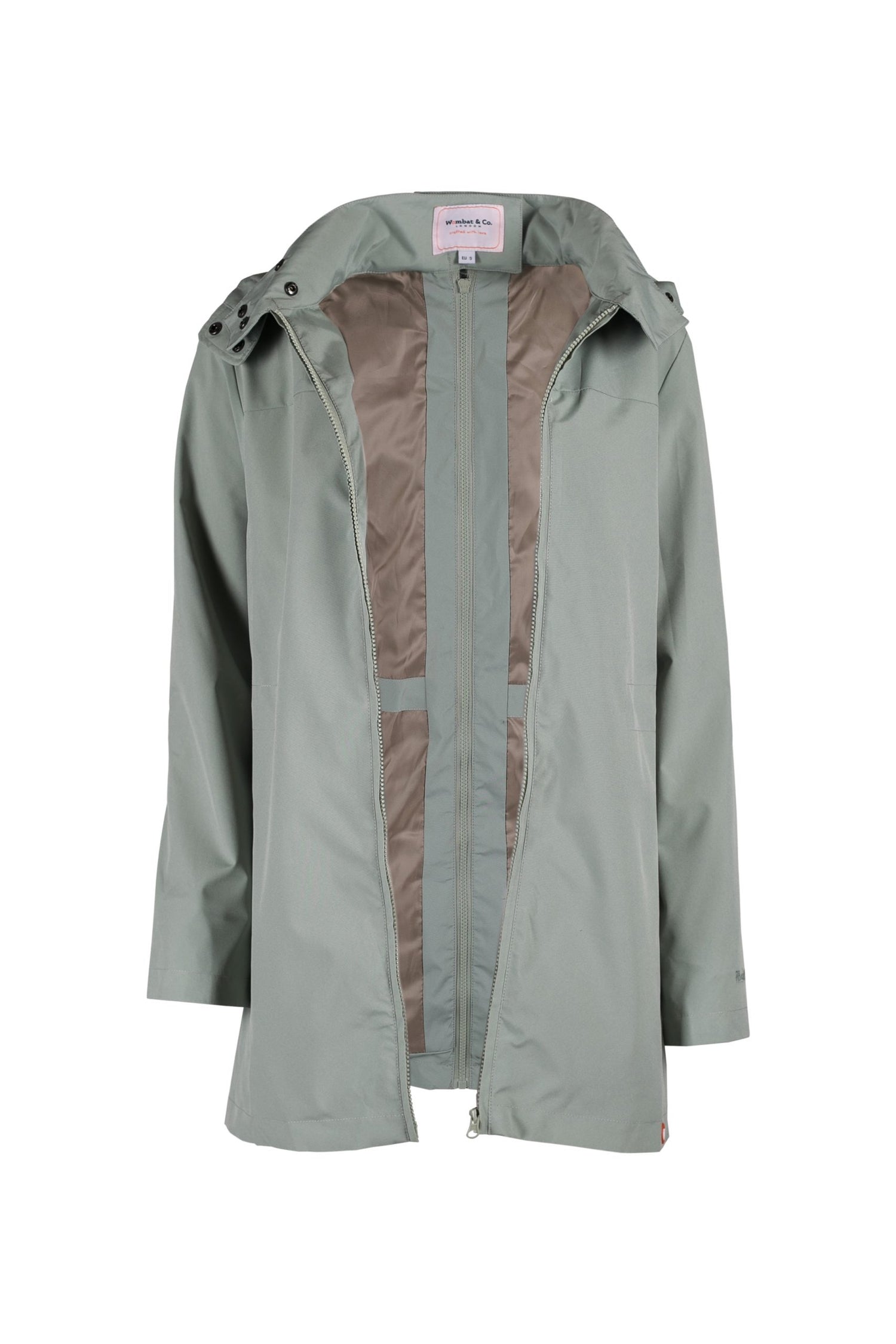 Wombat & Co. NUMBAT 4-i-1 overgangsjakke til gravide/bærejakke - Mintgrøn - Bærejakke - MamaMilla