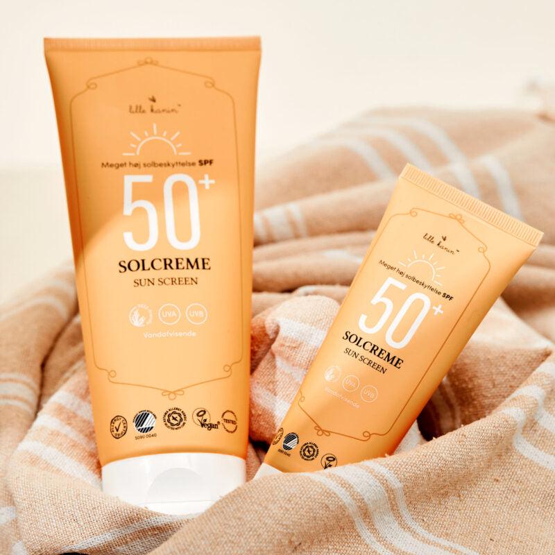 Lille Kanin - Solcreme SPF50+ - 75 ml. - solcreme - MamaMilla