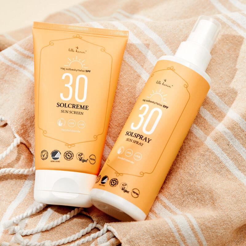 Lille Kanin - Solcreme SPF30 - 150 ml. - solcreme - MamaMilla