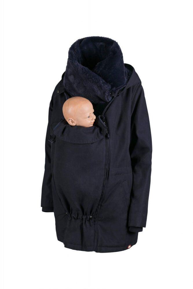 Wombat & Co. WALLABY 4-i-1 vinterjakke til gravide/bærejakke - Navy - Bærejakke - MamaMilla