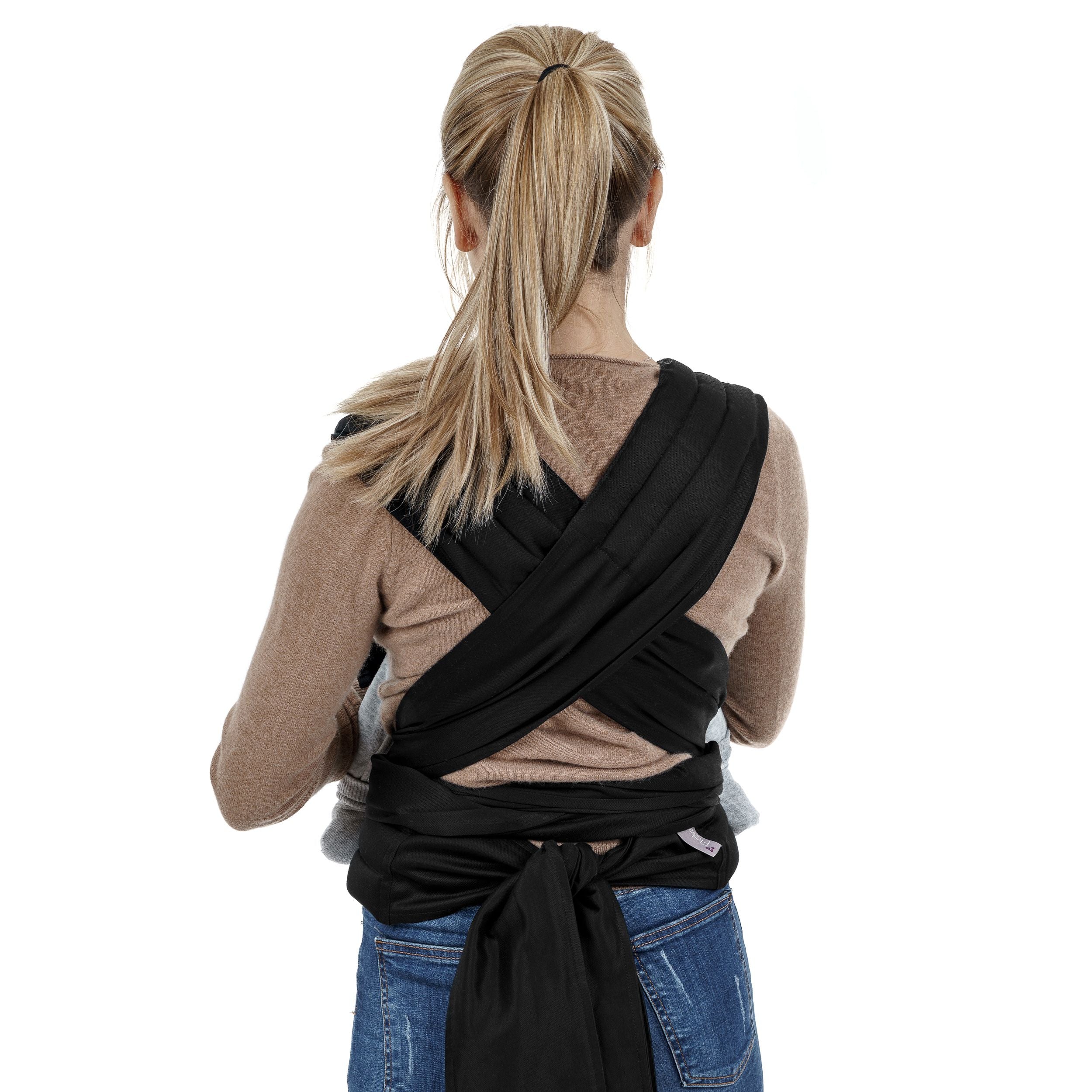 Fidella Fly Tai Bæresele - Chevron/Black - Baby - bæresele - MamaMilla