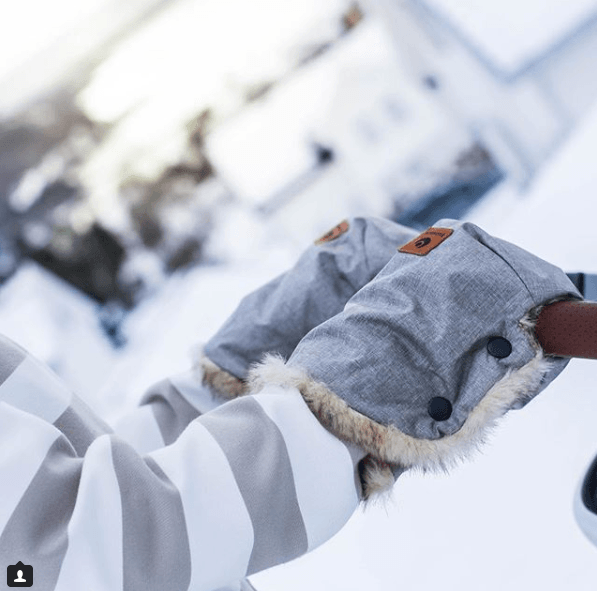 EasyGrow barnevognsmuffer - Sort - Tilbehør til barnevogn - MamaMilla