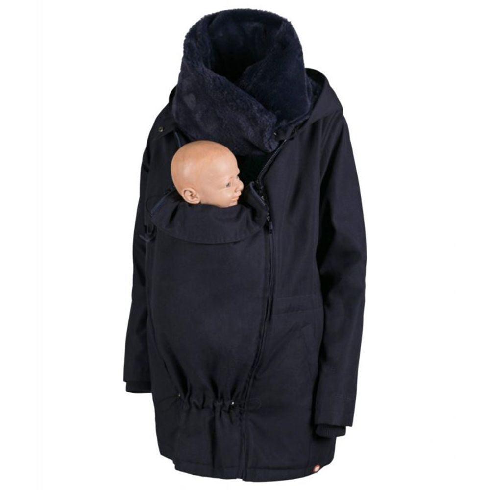 Wombat & Co. WALLABY 4-i-1 vinterjakke til gravide/bærejakke - Navy - Bærejakke - MamaMilla